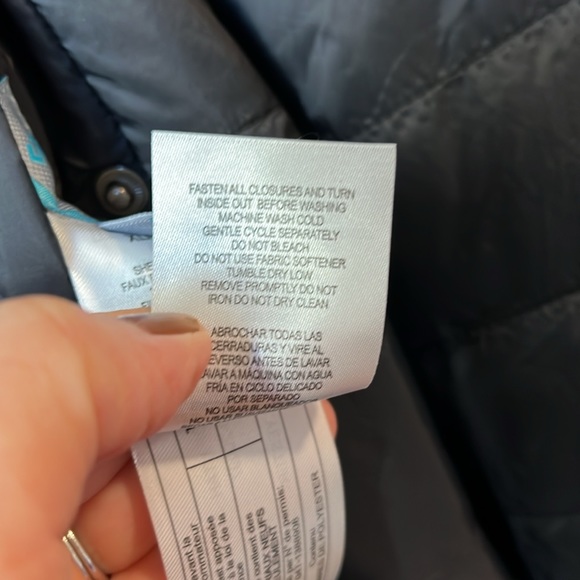 Free Country Black Puffer Jacket w/ Super Soft Faux Fur Lining - Picture 7 of 11